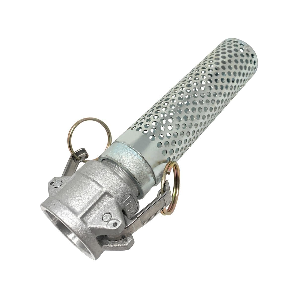 1" Long Style Suction Strainer, Round Hole, Zinc Plated Steel - Image 8