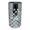 6" Long Style Suction Strainer, Round Hole, Zinc Plated Steel