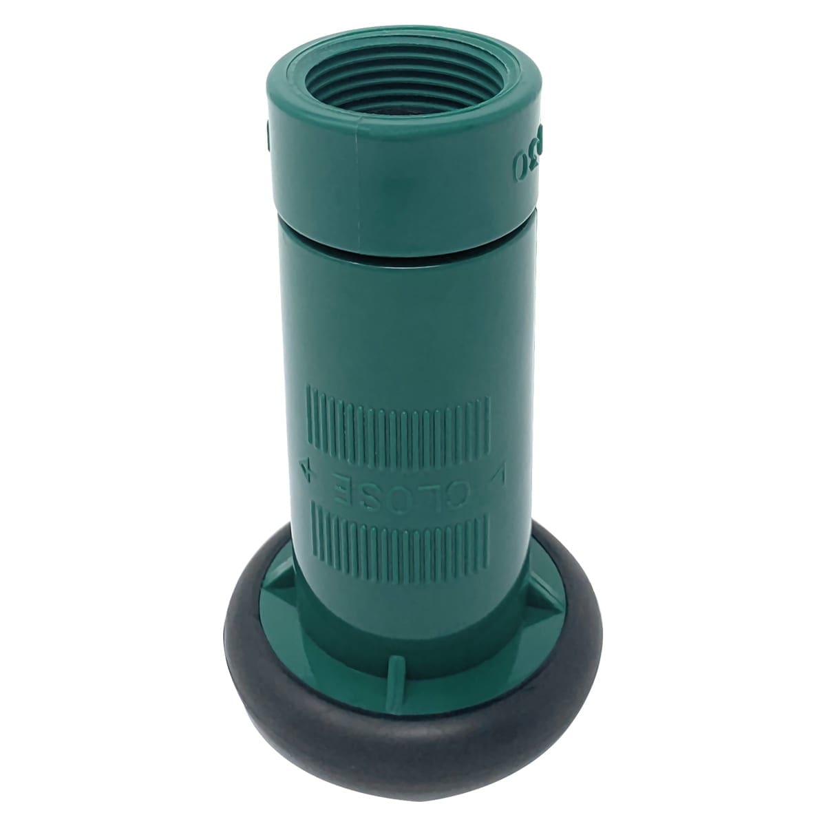 Fire Hose Nozzle, 1" NPSH, Adjustable Fog Nozzle, 22 GPM, Green Polycarbonate - Image 2