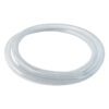 Gloxco Clear Braided PVC Tubing, Food Grade, Heavy Duty Reinforced Hose, 1" ID, 10 Ft Length