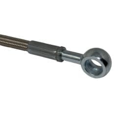 National Vacuum Challenger 607 Pump Part, Diagram Item #60, Stainless Steel Oil Line -3 90° JIC to Banjo 17.5