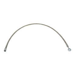 National Vacuum Challenger 607 Pump Part, Diagram Item #62, Stainless Steel Oil Line -3 45° JIC to Banjo 29.75" (NVE-320-407-035)