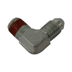 National Vacuum Challenger 607 Pump Part, Diagram Item #64, Elbow Fitting -3 Male JIC x 1/8 Male NPT (NVE-320-408-017)
