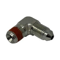 National Vacuum Challenger 607 Pump Part, Diagram Item #64, Elbow Fitting -3 Male JIC x 1/8 Male NPT (NVE-320-408-017)