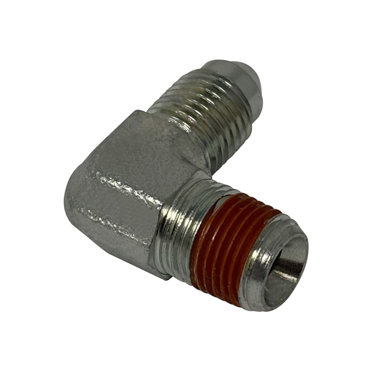 National Vacuum Challenger 607 Pump Part, Diagram Item #64, Elbow Fitting -3 Male JIC x 1/8 Male NPT (NVE-320-408-017)