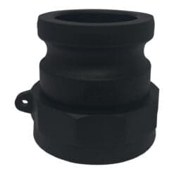 Type A Poly Cam Lock Fitting, 2-1/2" Male Cam and Groove x 2-1/2" Female NPT (CAM-25-A-PP)