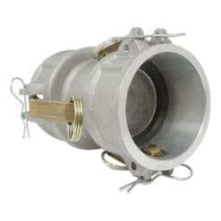 Aluminum Type DD Cam and Groove Fitting Spool Coupler Reducer, 3