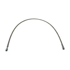 National Vacuum Challenger 607 Pump Part, Diagram Item #57, Stainless Steel Oil Line -3 Female JIC to Banjo 32.25" (320-407-014)