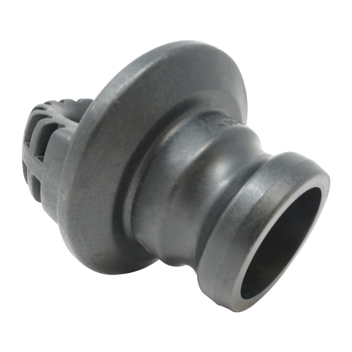 2" Male Safety Bump, Cam and Groove Dust Plug With Handle, Black Anti-Static Poly