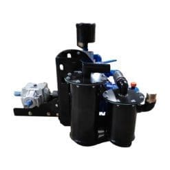 Fruitland Manufacturing RCF344 Vacuum Pump Eliminator Package, Angle Gear Box, Secondary and Muffler Assembly (ELIM A-SM344RL)