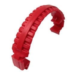 Cam Arm Safety Lock for 3" Cam and Groove Fittings, Red Poly, 30SBL