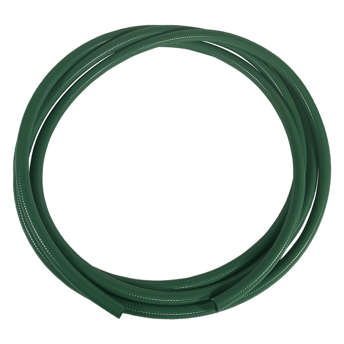 Gloxco 1" ID Green PVC Suction Hose, 85 PSI, 40' Length