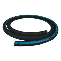 Gloxco 2" ID Oil Field Suction Hose, Corrugated - Blue Lay Line, 20' Length