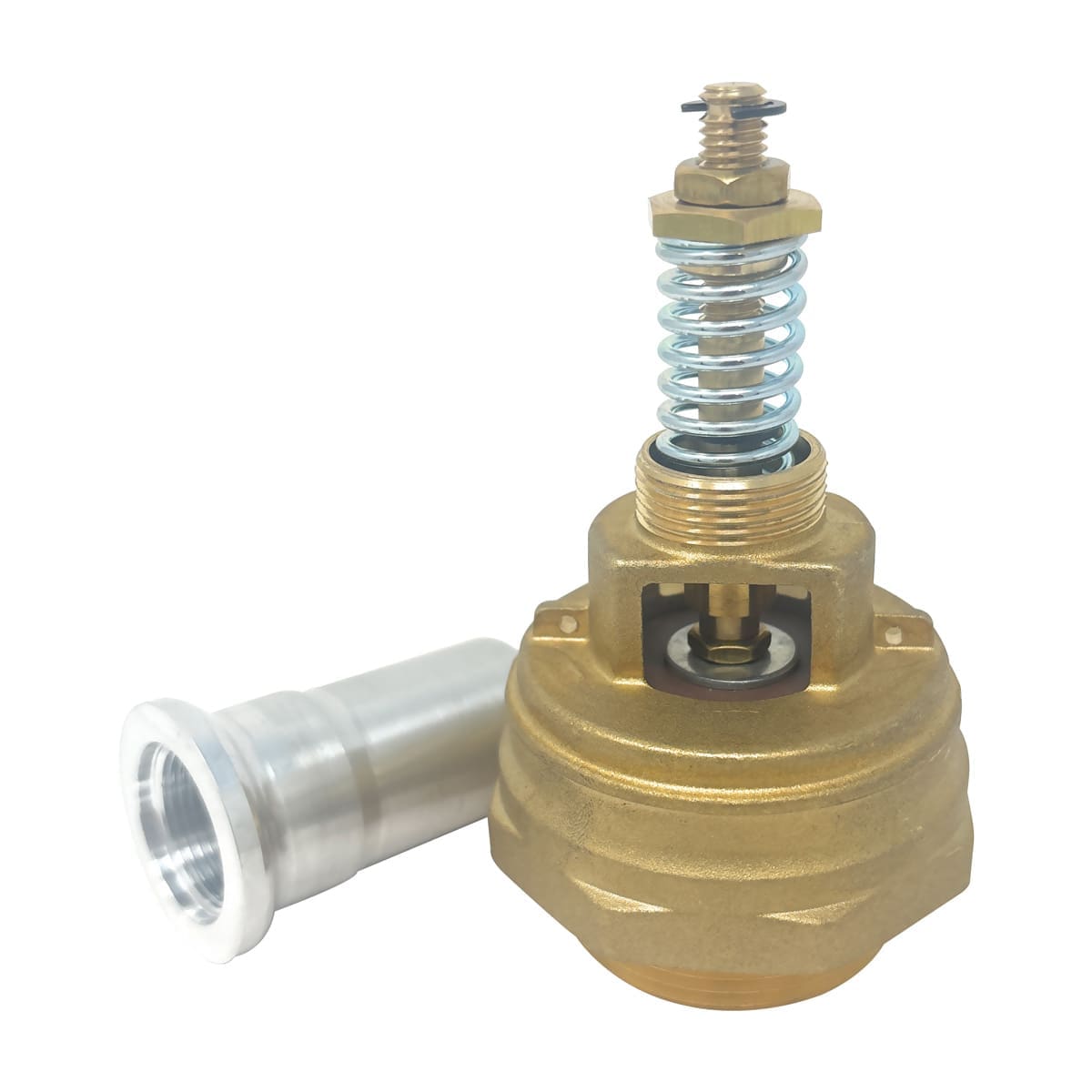 Brass Vacuum Relief Valve, 1-1/2", 370 CFM (VRV-150-BR) - Image 2