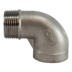2-1/2" Pipe Fitting Street Elbow, 2-1/2" Female NPT x 2-1/2" Male NPT, 90 Degree, 150# 316 Stainless Steel
