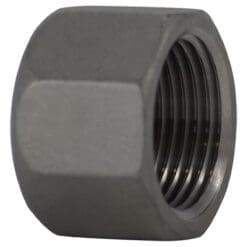 3/4" Pipe Fitting Hex Cap, 150# 316 Stainless Steel, Female NPT Threads