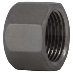 3/8" Pipe Fitting Hex Cap, 150# 304 Stainless Steel, Female NPT Threads