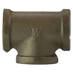 2-1/2" Pipe Fitting Tee, 125# Lead Free Bronze, Female NPT Threads
