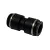 Composite Body DOT Air Brake Push In Fitting Straight Union, 1/2" OD Tube