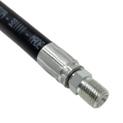 Hydraulic Crimp Fittings, Male NPT, Straight, 1/4"