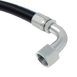 Hydraulic Crimp Fittings, Female JIC, 90 Degree, Medium Drop, 3/4"