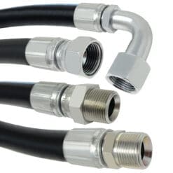 Custom Hydraulic Hose Assembly, 3/4"