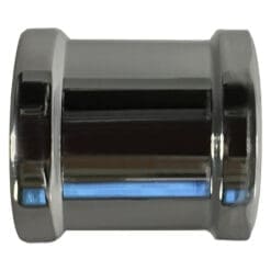 1/4" Pipe Fitting Coupling, 125# Chrome Plated Brass, Female NPT Threads