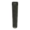2" Black Steel Pipe Nipple, Schedule 40, 2" Male NPT x 2" Male NPT, 12" Long