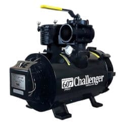 NVE 607 PRO Challenger Vacuum Pump, Clockwise Rotation, Top Valve, Fan Cooled (NVE-100-607P-FD)
