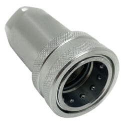 1″ Hydraulic Quick Release Coupling, Series A, 1″ Female Socket x 1″ Female Threads, Galvanized Steel