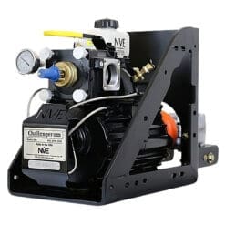 NVE 304 Challenger Vacuum Pump Stand Complete Package, Counter Clockwise Rotation, Top Valve, Angle Drive Adapter (NVE-117-304-001-S)