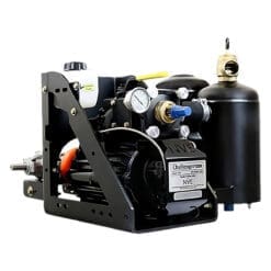 NVE 304 Challenger Vacuum Pump Combo Package, Clockwise Rotation, Top Valve, Angle Drive Adapter, Pump Stand Complete Package (NVE-117-304-007-D)