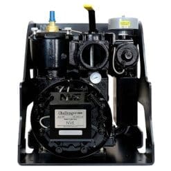 NVE 887 PRO Challenger Vacuum Pump Stand Complete Package, Clockwise Rotation, Top Valve, Fan Cooled, Angle Drive Adapter (NVE-117-887P-001-FD)