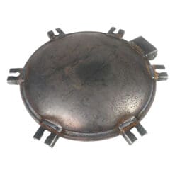 20" Manway Lid, Compatible with 20.25" OD Manway Neck, Unpainted Carbon Steel