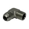 Hydraulic Adapter, 3/4" Male JIC x 3/4" Male NPT, 90 Degree Elbow (2501-12-12)