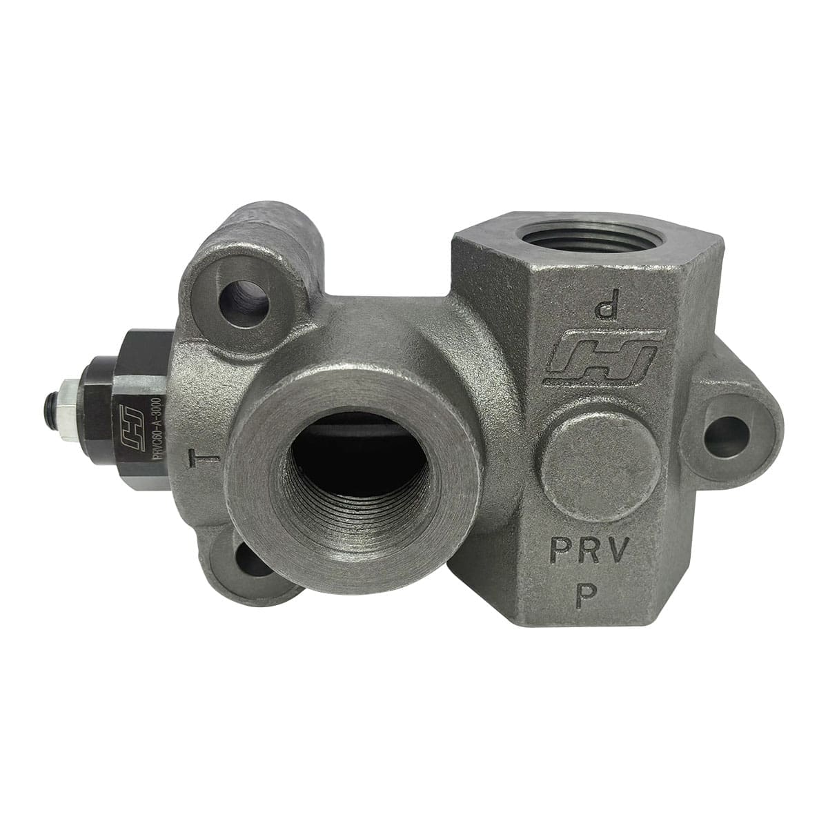 Inline Pressure Relief Valve, Hydraulic Universal, 60 GPM, 1" NPT (PRV-100-A-3000)